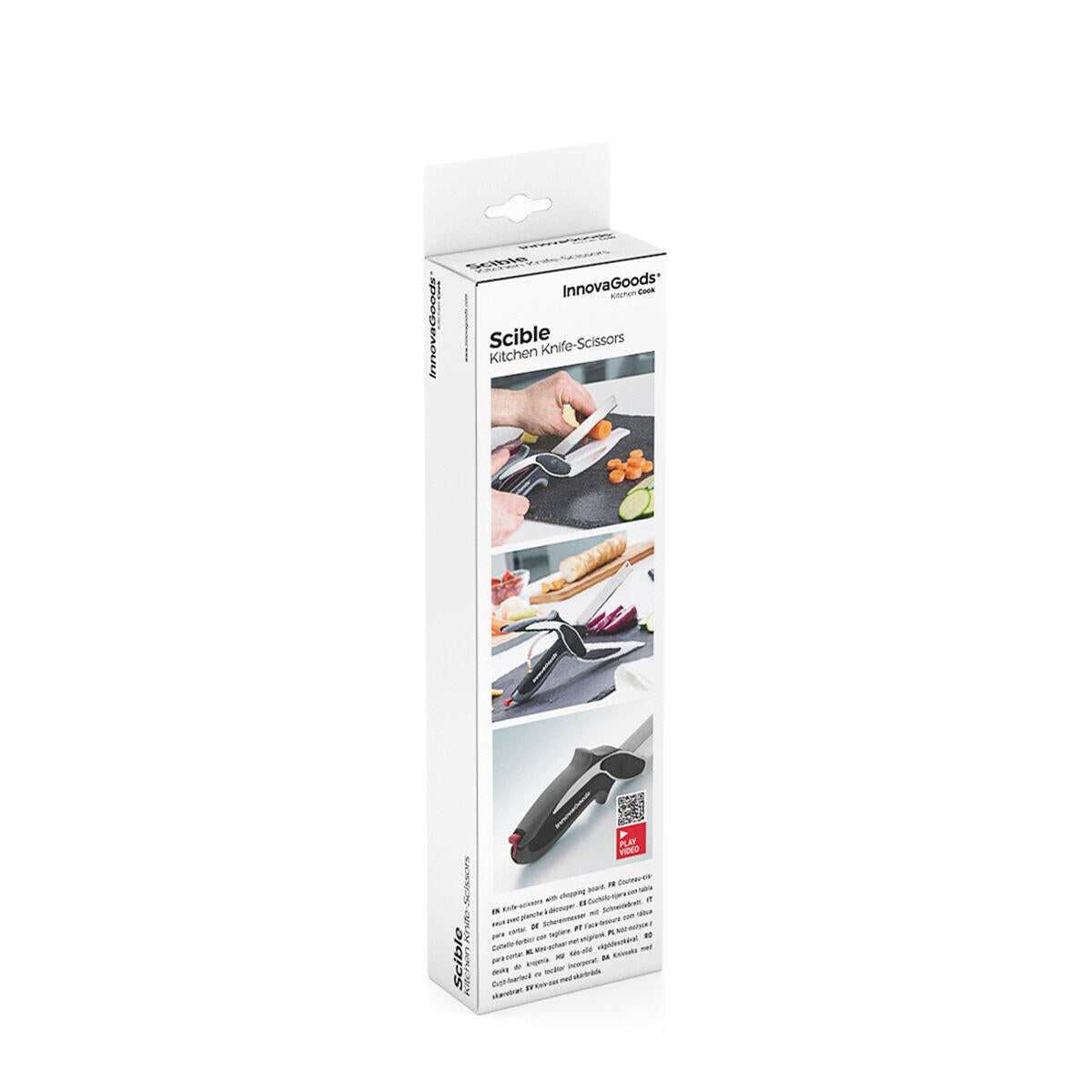Cuchillo-Tijera c/ Mini Tabla – ¡40% OFF Pascua! + Envío Gratis