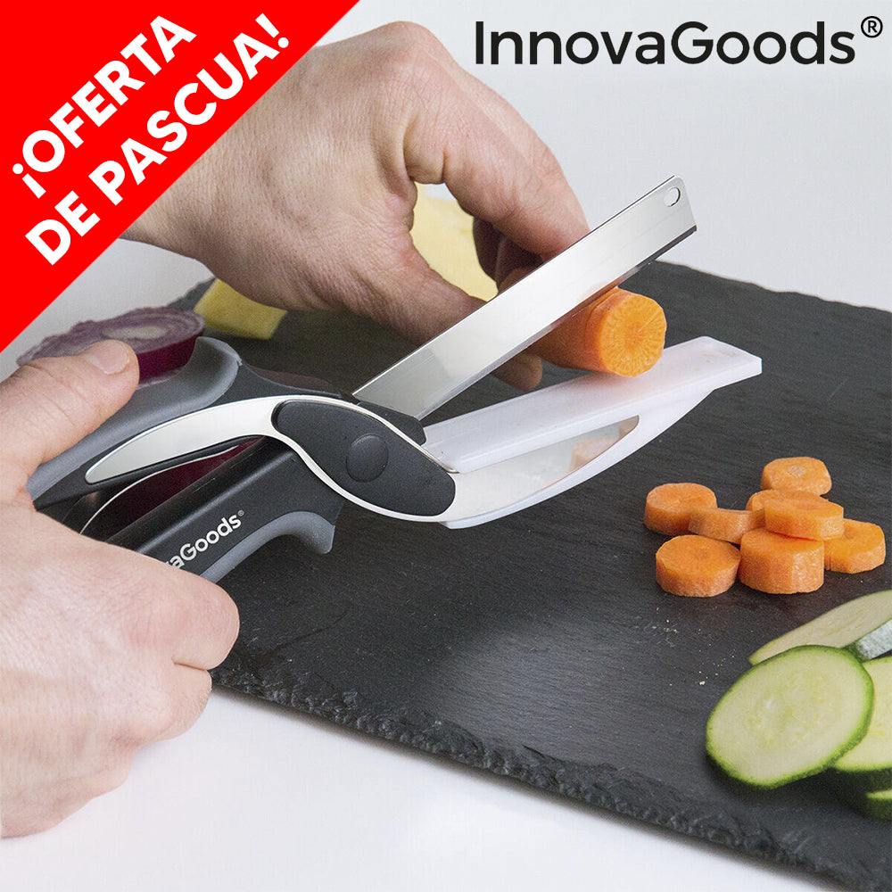 Cuchillo-Tijera c/ Mini Tabla – ¡40% OFF Pascua! + Envío Gratis