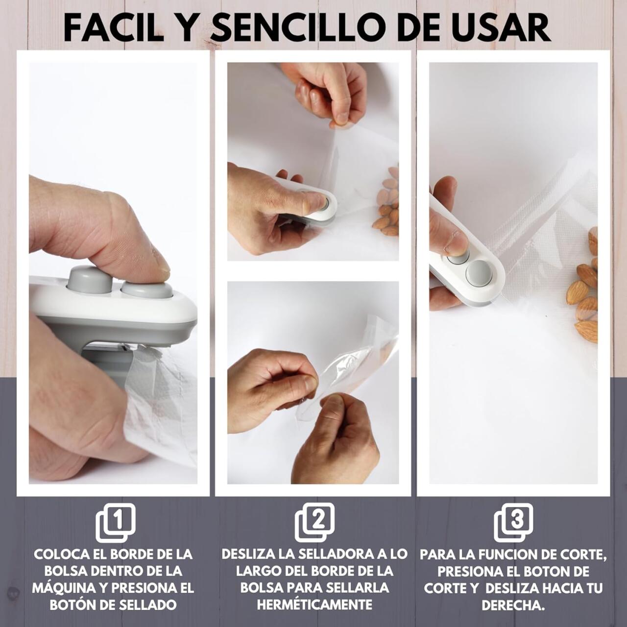Mini Sellador de Bolsas - 40% OFF + ENVÍO GRATIS