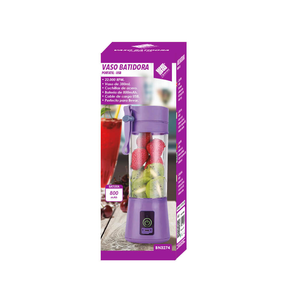 VASO BATIDORA PORTATIL - 40% OFF + ENVÍO GRATIS